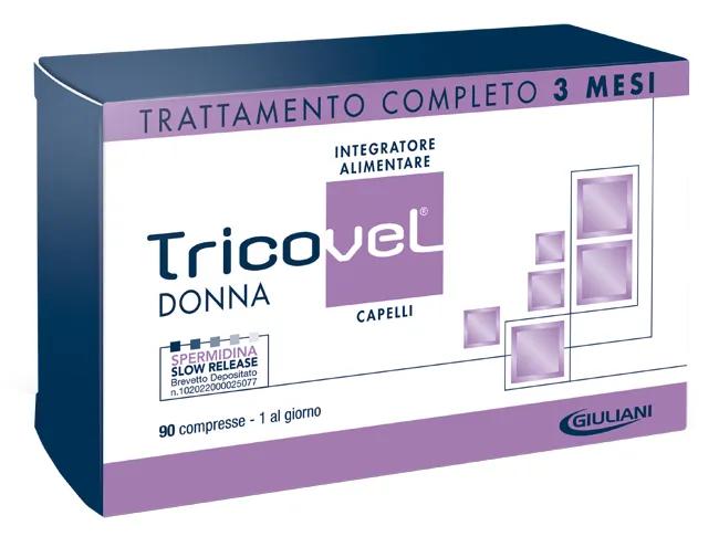 Tricovel Donna Integratore per Capelli Sani 90 Compresse