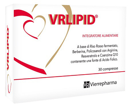 Vrlipid Integratore Per Il Controllo Del Colesterolo 30 Compresse — confronto prezzi
