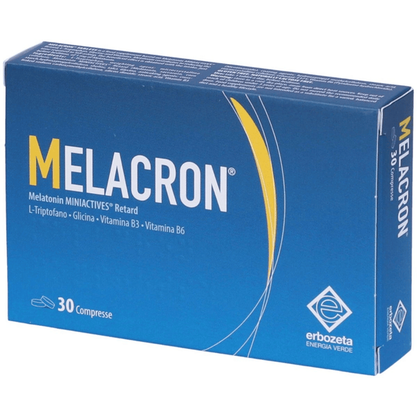 Erbozeta Melacron Integratore Per Sonno 30 Compresse — confronto prezzi