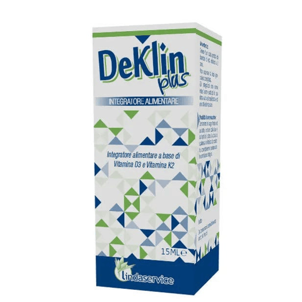 Deklin Plus Integratore Vitamina D3 e Vitamina K2 15 ml