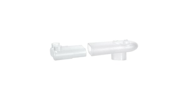 Prontex 2 Accessori in Plastica per Aerosol Rapid 2, 1 Boccaglio + 1 Nasale