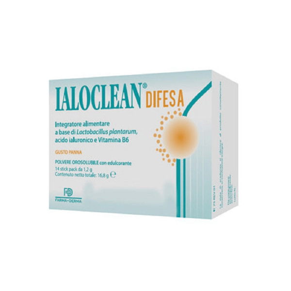 Ialoclean Difesa Integratore Sistema Immunitario 14 Stick Pack