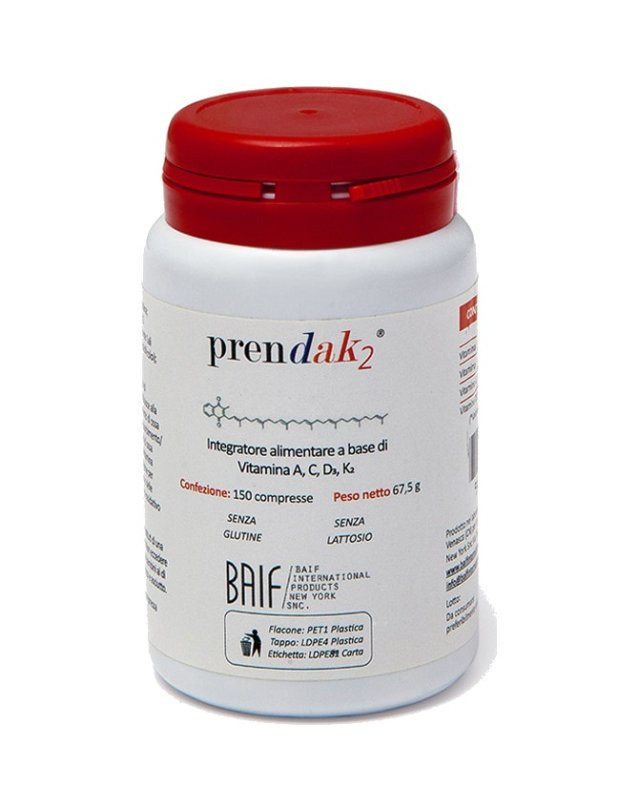Prendak 2 Integratore per le Ossa e il Benessere Cardiovascolare 150 Compresse