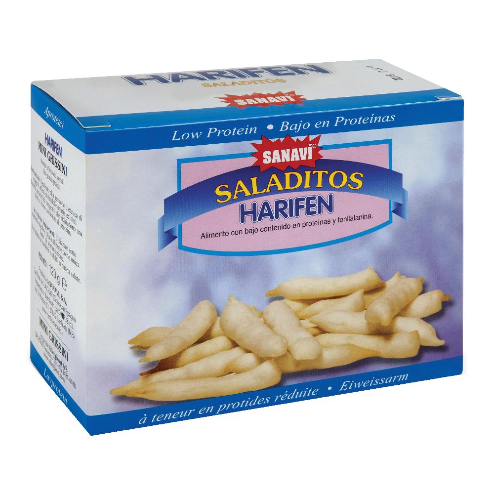 Harifen Saladitos Mini Grissini Aproteici 120 Grammi