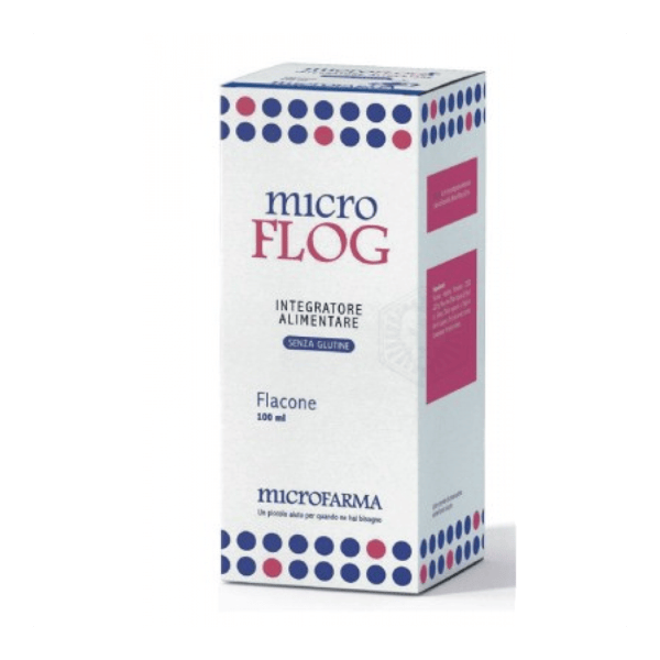 Microflog 100 ml Integratore per il Supporto delle Vie Respiratorie e Sistema Immunitario