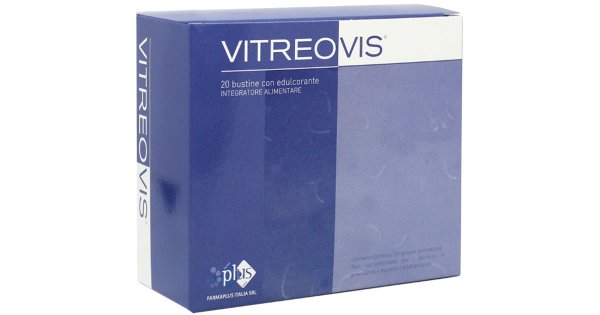 Vitreovis Integratore Per Il Beneseere Della Vista 20 Bustine