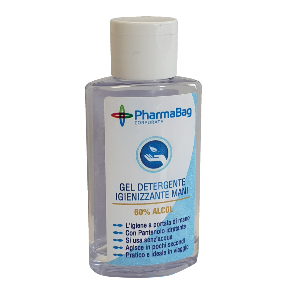 PHARMABAG GEL DETERGENTE IGIENIZZANTE MANI 70 % ALCOL 80 ML