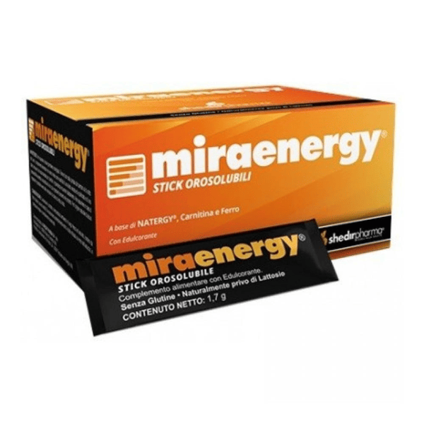 Miraenergy Integratore Energia e Metabolismo 20 stick