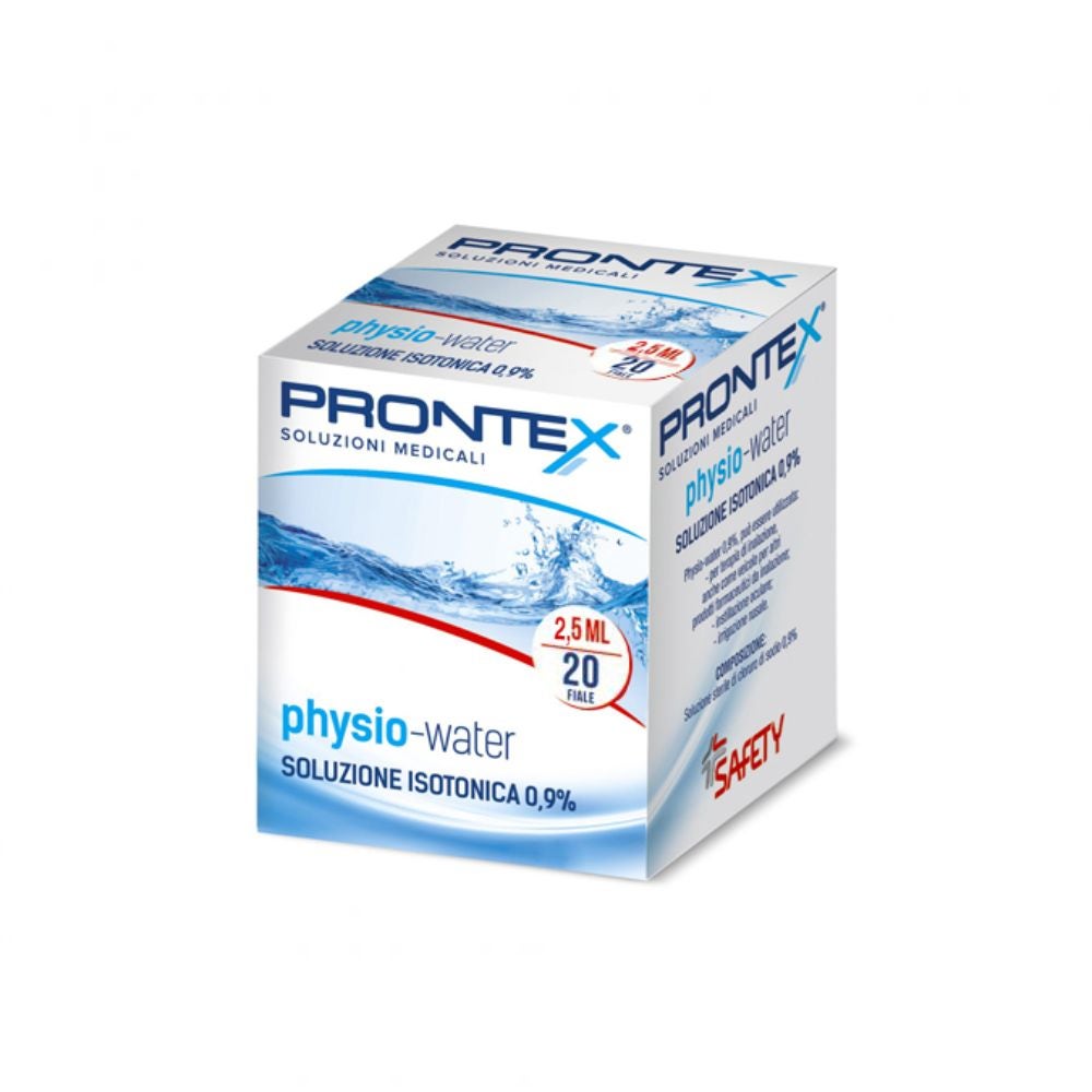 Prontex Physio-Water - Soluzione Fisiologica Isotonica 0,9% , 20 Fiale da 2,5ml — confronto prezzi