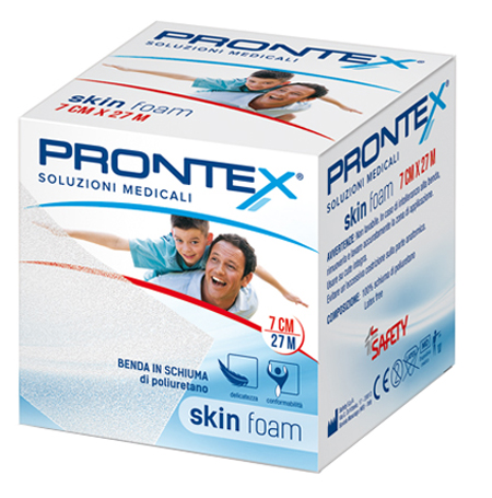 Prontex Skin Foam Benda in Schiuma, 7cm x 27m