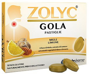 Zolyc gola miele/limone 36past — confronto prezzi