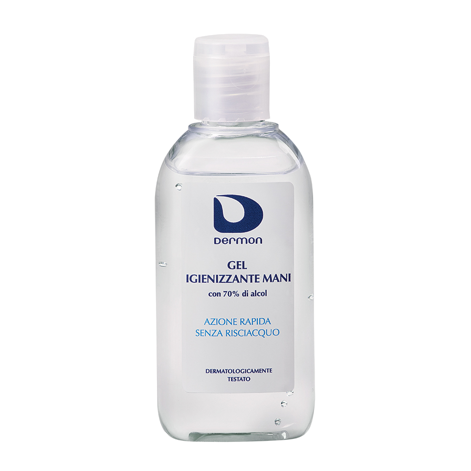 Dermon gel igienizzante mani 100 ml 70% alcool