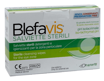 Oftalpharma Blefavis Salviette Sterili 18 Pezzi