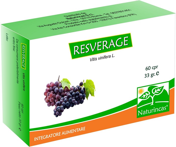 Resverage naturincas 60 capsule