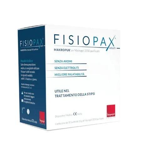 Bioprojet Italia Fisiopax Adulti Dispositivo Medico Lassativo Osmotico 30 Bustine