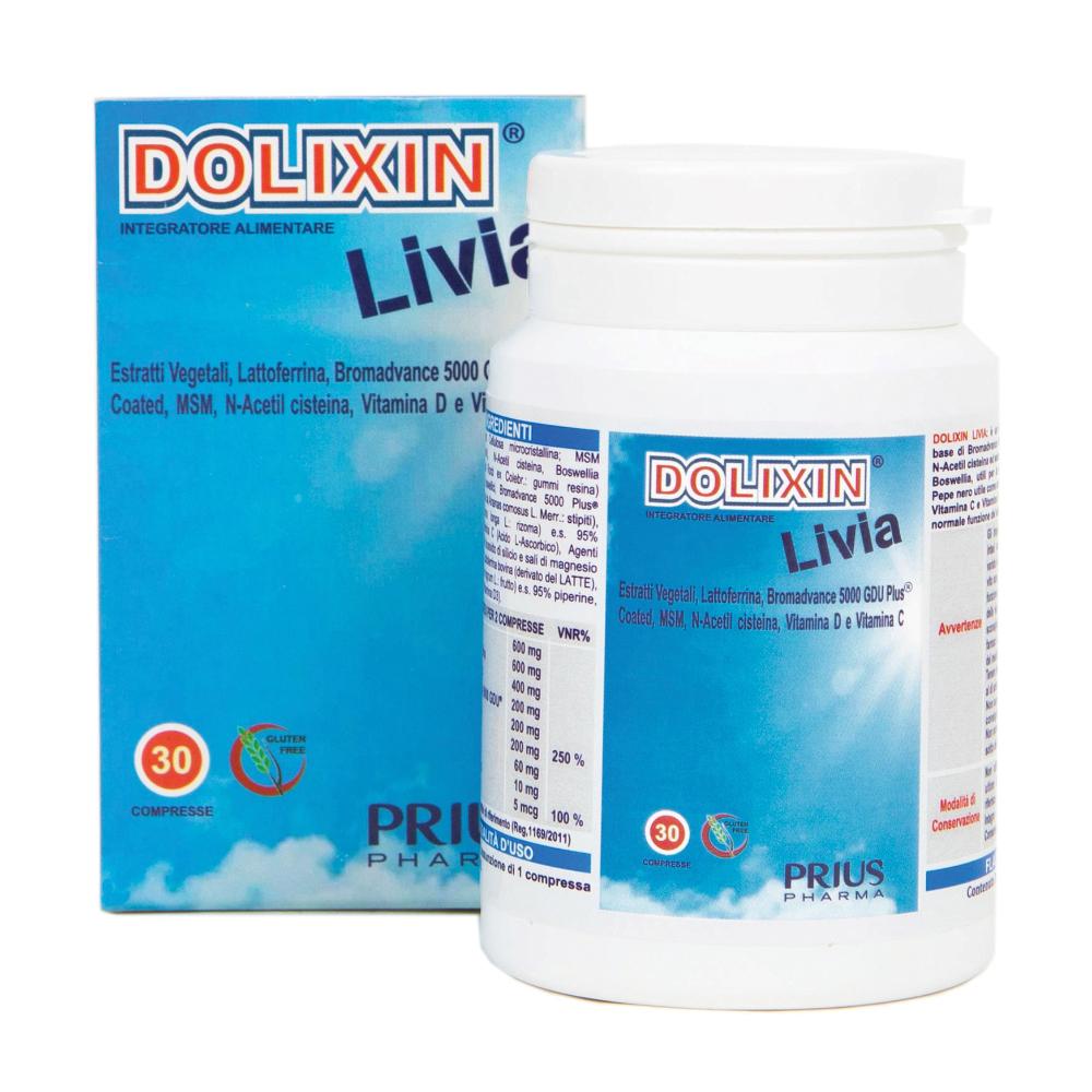 Prius Pharma Dolixin Livia - Integratore Dolixin Livia per la funzionalità articolare, 30 compresse