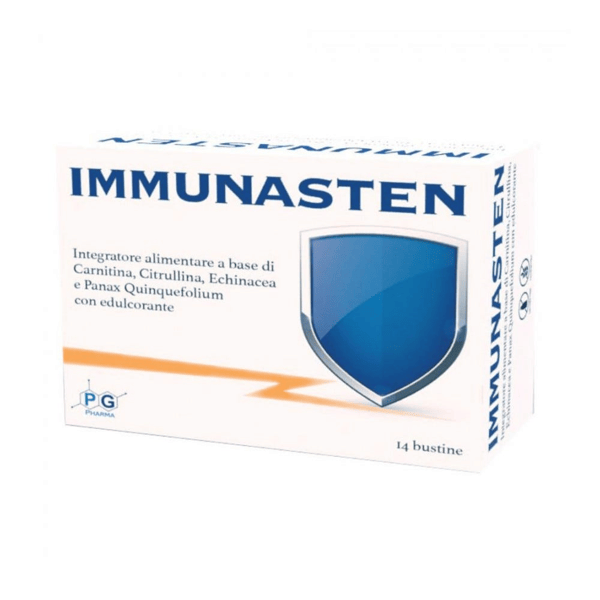 Immunasten Integratore Di Vitamine, Minerali Ed Estratti Vegetali 14 Bustine