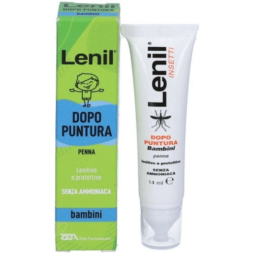 Lenil Dopopuntura Bambini Penna Lenitiva Punture Insetti Senza Ammoniaca 14ml