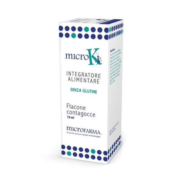 MicroK Integratore di Vitamina K Prevenzione Malattia Emorragica Neonatale 7,5 ml