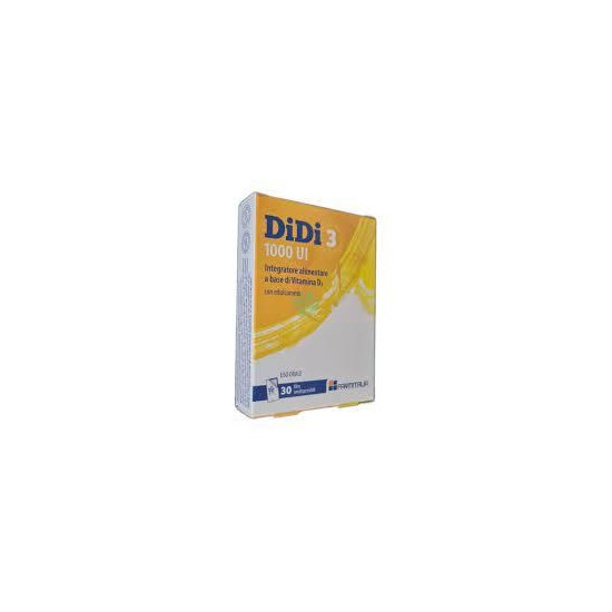 Vitamina D - DiDi 3 1000 UI Integratore Vitamina D3 30 Film orodispersibili -SCADENZA AGOSTO 2025 — confronto prezzi