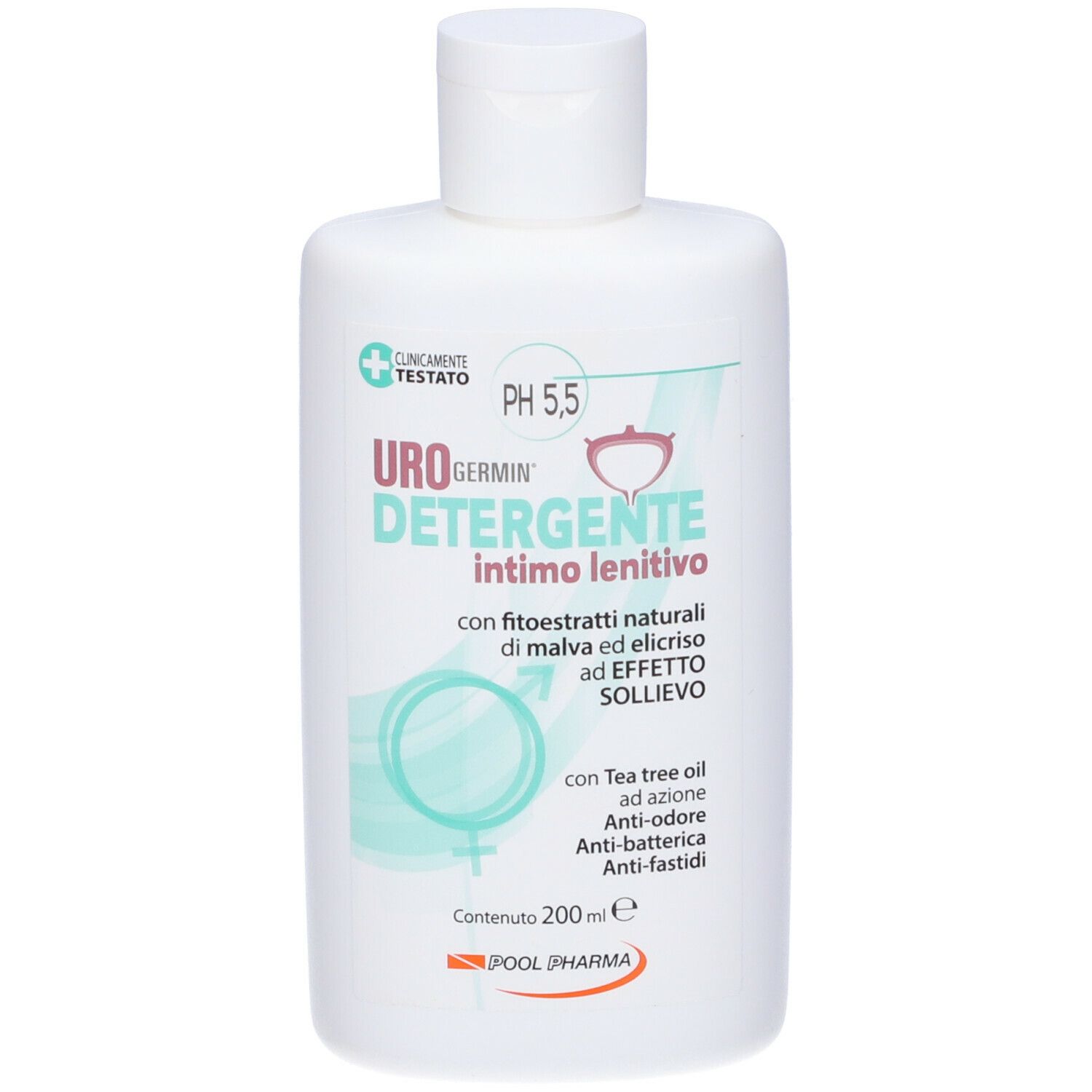 Urogermin Detergente Igiene Intimo Lenitivo 200 ml