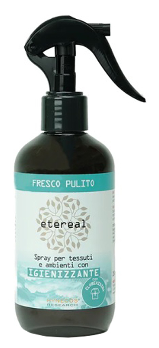Etereal Spray Per Tessuti E Ambienti Igienizzante Fresco Pulito 250 ml