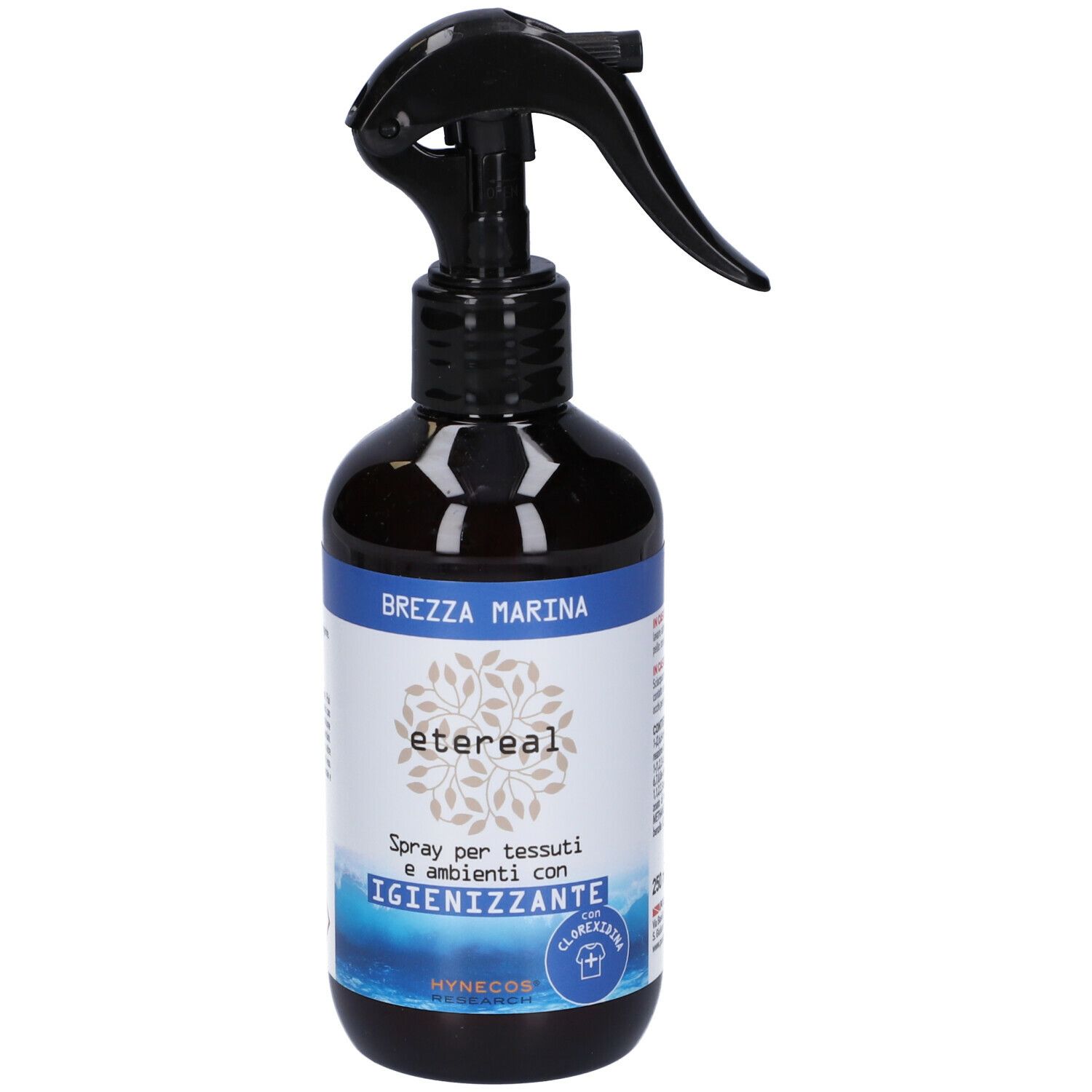 Etereal Brezza Marina Spray Igienizzante Profumatore per Tessuti e Ambienti con Clorexidina 250 ml - Etereal