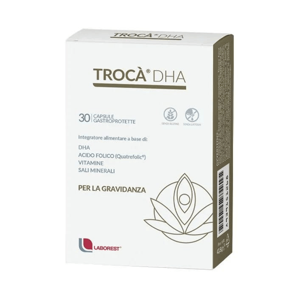 Trocà DHA Integratore Vitamine e Minerali per la Gravidanza e Allattamento 30 Capsule — confronto prezzi
