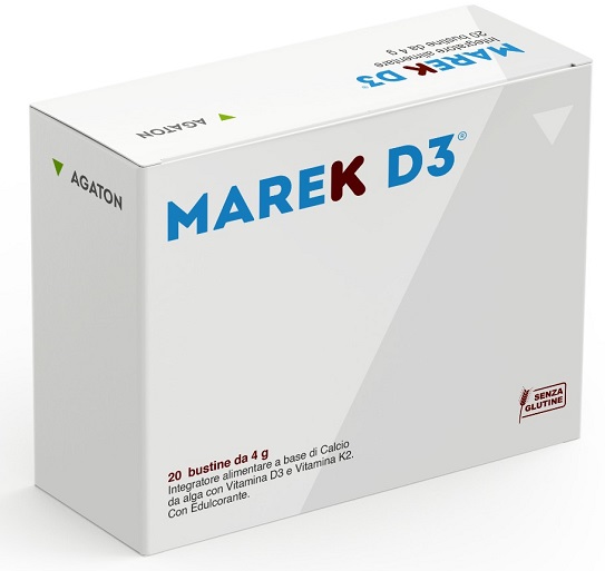 Marek D3 Integratore Per Ossa E Sistema Immunitario 20 Bustine — confronto prezzi