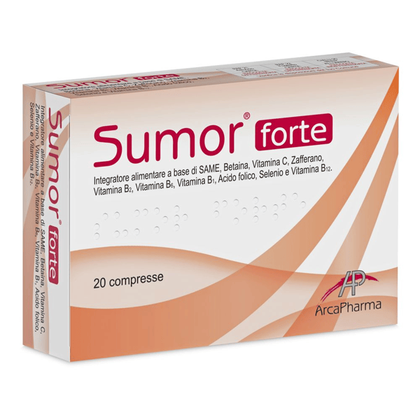 Sumor Forte Integratore Rilassamento e Benessere Mentale 20 Compresse