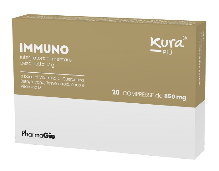 Kura Più Immuno Integratore Per Le Difese Immunitarie 20 Compresse