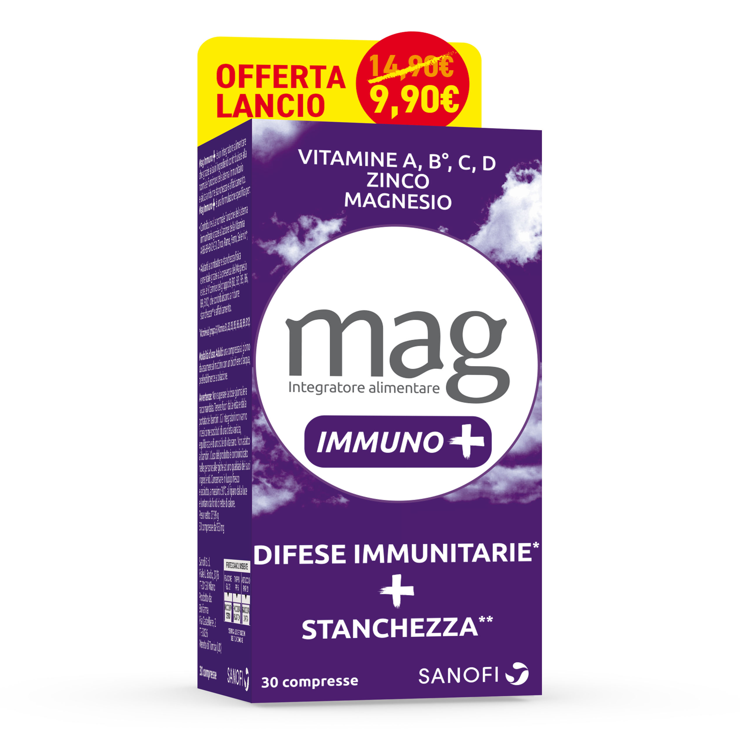 Mag immuno+ 30 compresse promo