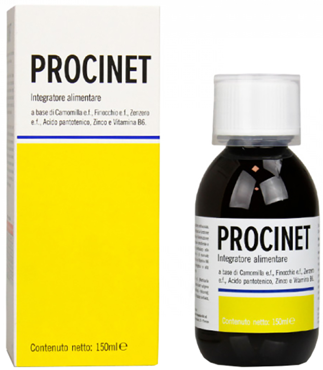 Procinet Integratore Per La Digestione E La Motilità Gastrointestinale Soluzione Orale 150ml — confronto prezzi
