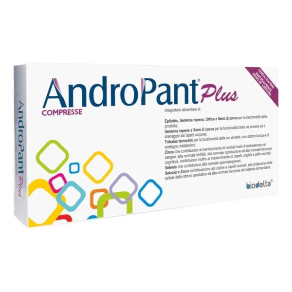 Biodelta Andropant Plus Integratore per la Prostata e Vie Urinarie 30 Compresse — confronto prezzi