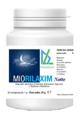 Miorilaxim Notte Integratore Per Sonno E Rilassamento 30 Compresse — confronto prezzi