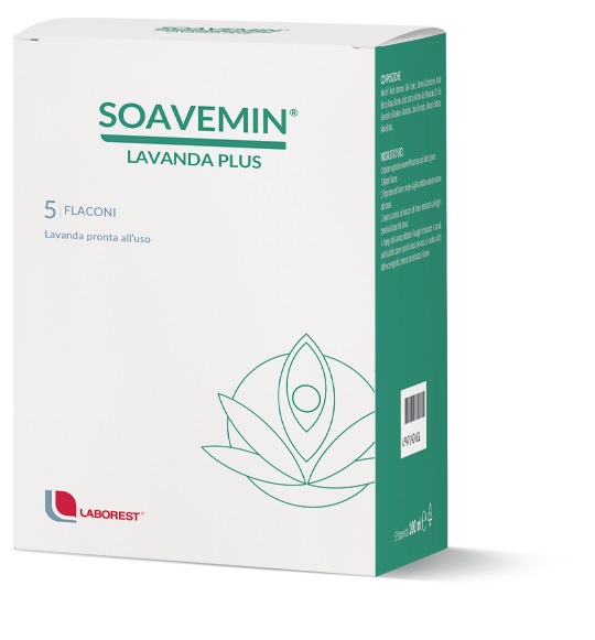 Laborest Soavemin Lavanda Plus Flaconi 5x100 ml Doccia vaginale