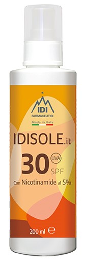 Idisole-it Protezione Solare Alta Spf30 Spray Corpo E Viso Pelle Grassa 200ml