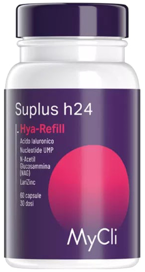 Mycli suplus h24 hya refill 60 capsule — confronto prezzi
