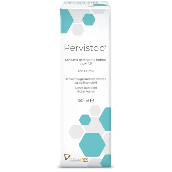 Pervistop Schiuma Detergente Intimo 150ml pH 4.5 PHMB Igiene Quotidiana