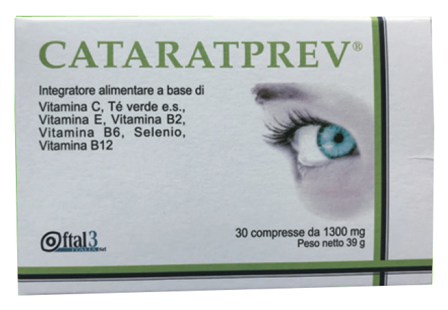 Oftal 3 Italia Cataratprev 30 Compresse — confronto prezzi