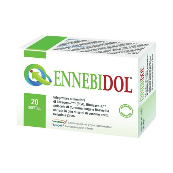 Ennebidol Integratore Alimentare per Articolazioni e Benessere 20 Softgel