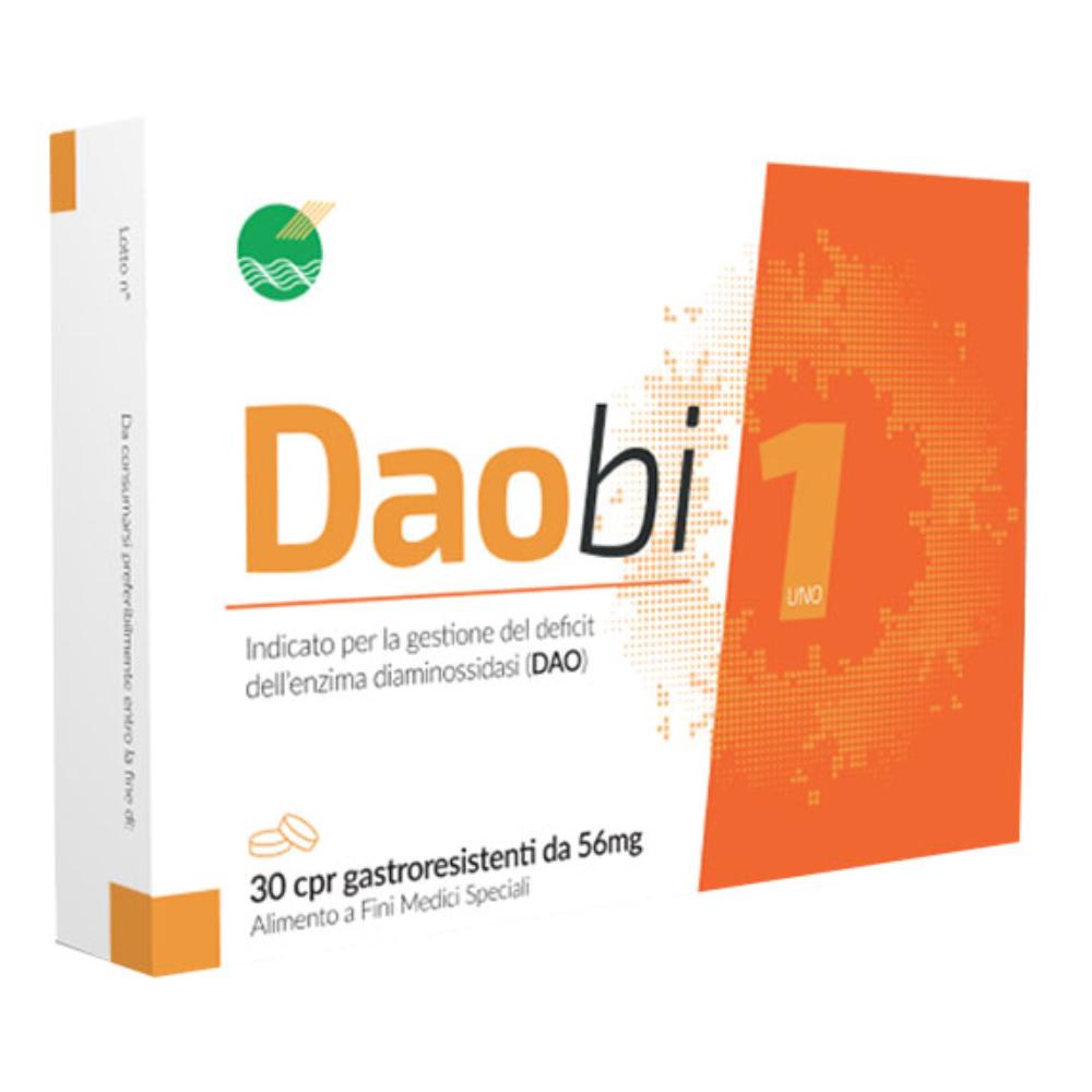 Officine Naturali Daobi 1 - Integratore Daobi 30cpr per il metabolismo dell'istamina, 1,68 g — confronto prezzi