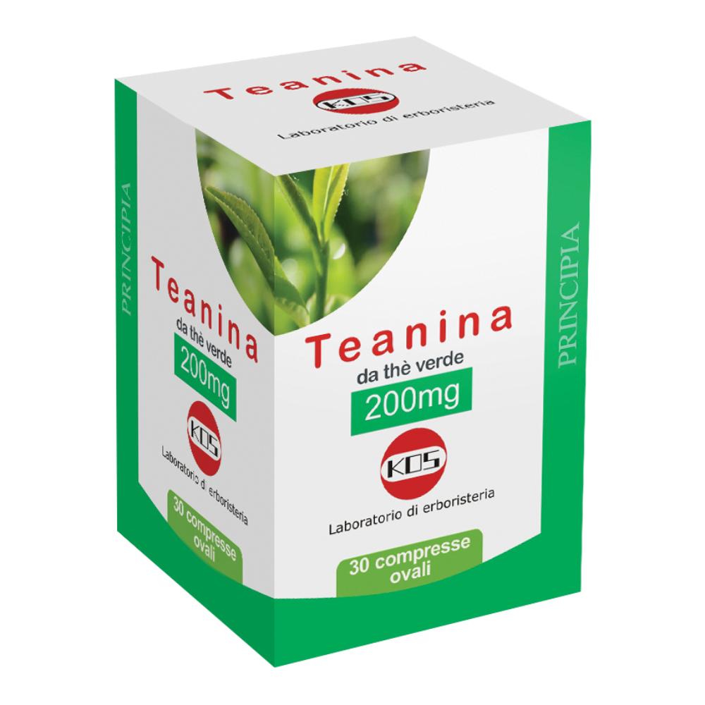 Teanina Integratore Ad Azione Tonica 30 compresse Ovali