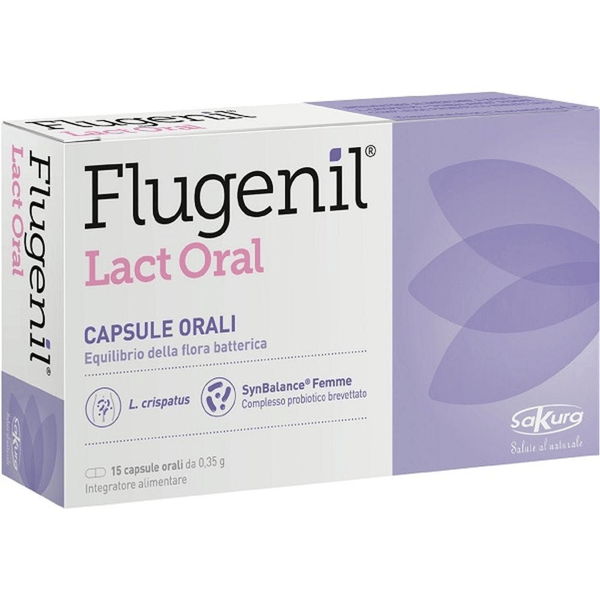 Flugenil Lact Rew Cap Equilibrio Flora Batterica 15 capsule