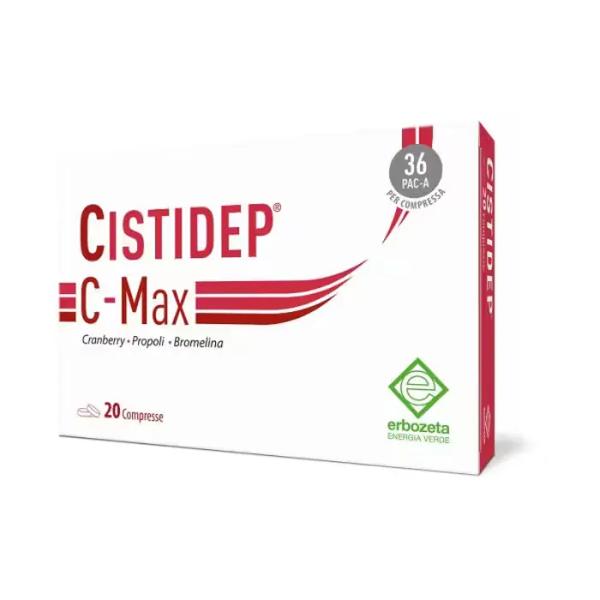 Erbozeta Cistidep C Max Integratore Vie Urinarie Funzionalità 20 Compresse