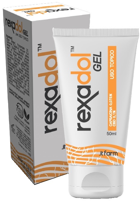Rexadol gel 50 ml - gel lenitivo per dolori articolari e muscolari