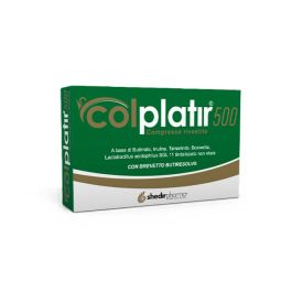 Shedir Pharma Colplatir 500 - Colplatir 500 mg integratore per il transito intestinale, 30 compresse