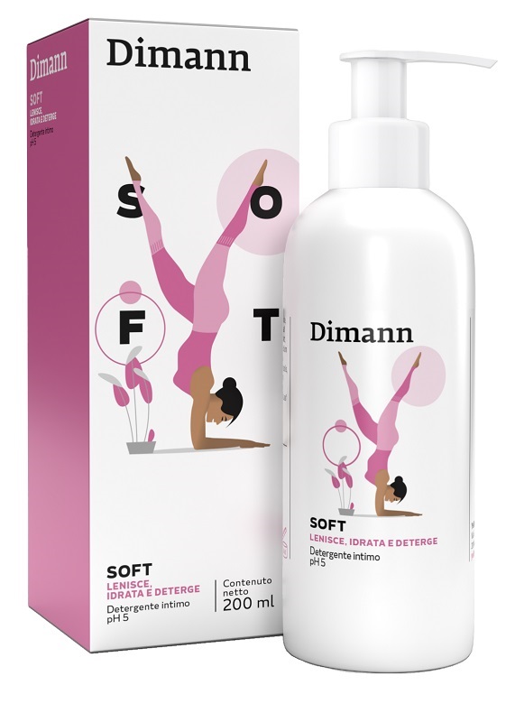 Dimann soft detergente intimo ph 5 200 ml