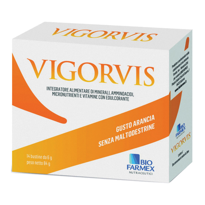 Vigorvis 14 bustine da 6 g — confronto prezzi