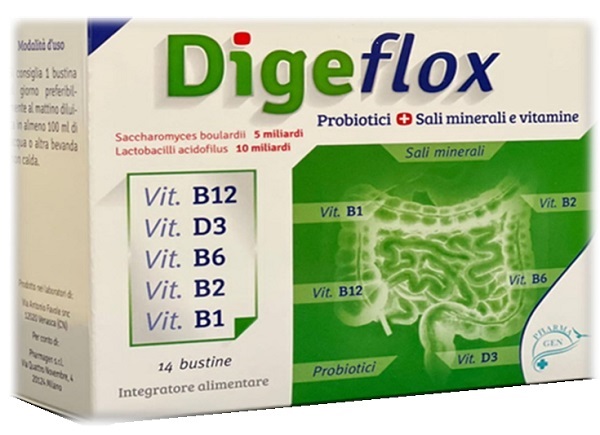 Digeflox Integratore Per Il Benessere Intestinale 14 Bustine